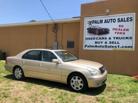 2003 Lexus LS 430 for sale at Palm Auto Sales in West Melbourne FL