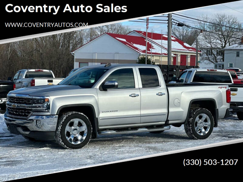 2016 Chevrolet Silverado 1500 for sale at Coventry Auto Sales in New Springfield OH