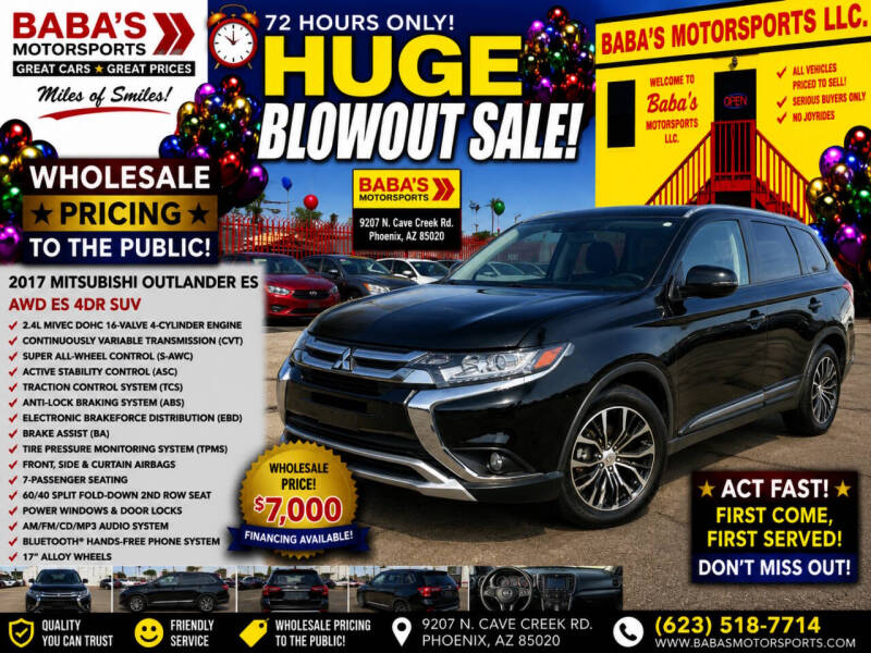 2017 Mitsubishi Outlander ES