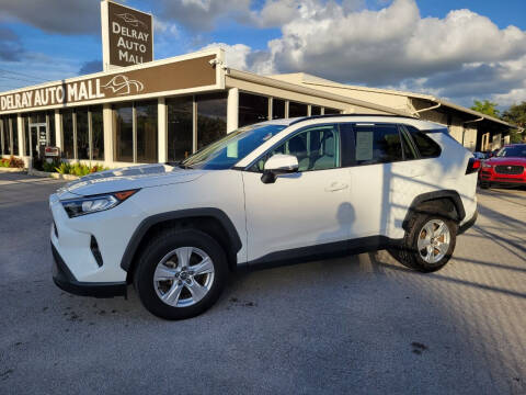 2021 Toyota RAV4 for sale at DELRAY AUTO MALL in Delray Beach FL