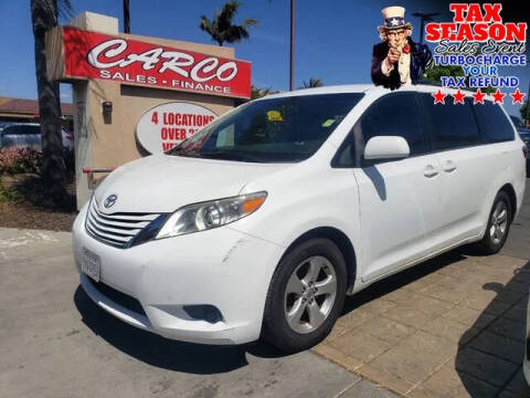 2017 Toyota Sienna for sale at CARCO OF POWAY in Poway CA