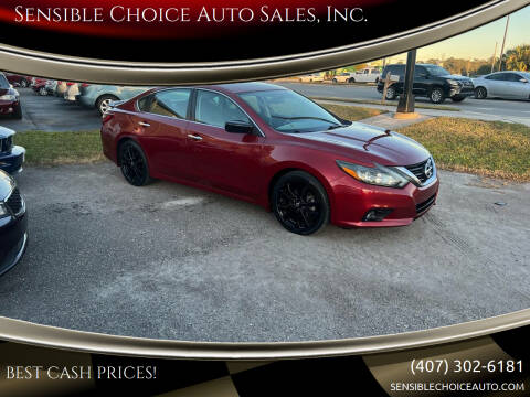 2017 Nissan Altima for sale at Sensible Choice Auto Sales, Inc. in Longwood FL