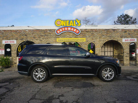 2014 Dodge Durango for sale at Oneal's Automart LLC in Slidell LA