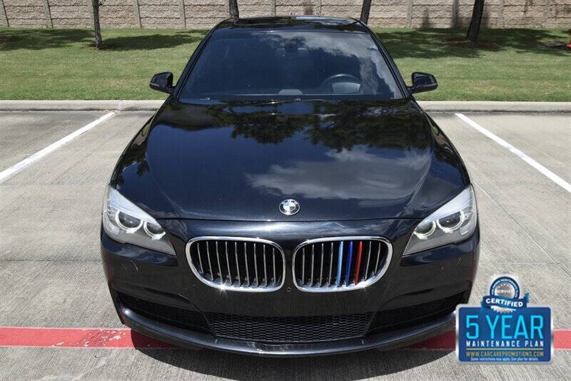 Black 2014 BMW 7 Series 750Li 750Li 4dr Sedan 2