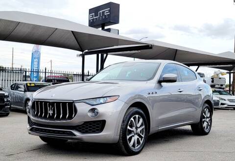2019 Maserati Levante for sale at Elite Motors in El Paso TX