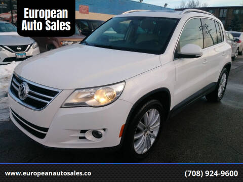 2011 Volkswagen Tiguan for sale at European Auto Sales in Bridgeview IL