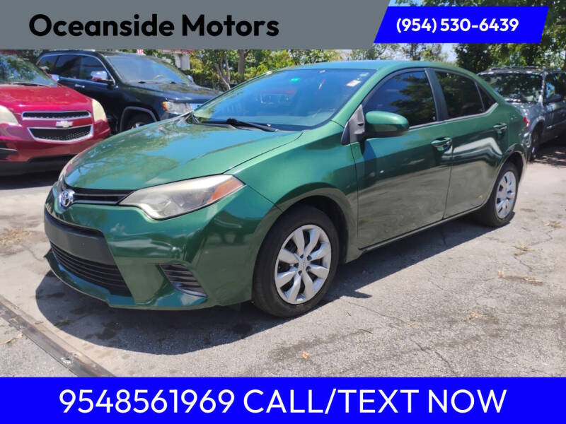 2016 Toyota Corolla LE