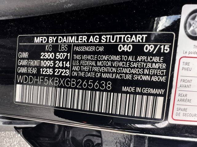 2016 Mercedes-Benz E-Class E 350