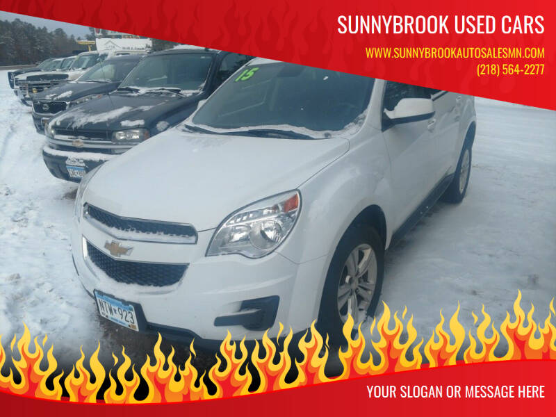 2015 Chevrolet Equinox for sale at SUNNYBROOK USED CARS in Menahga MN