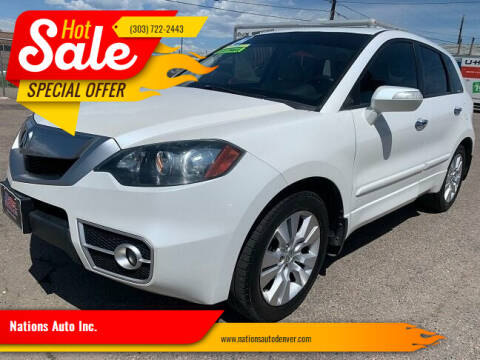 2012 Acura RDX for sale at Nations Auto Inc. in Denver CO