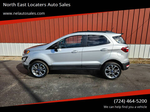2020 Ford EcoSport for sale at North East Locaters Auto Sales in Indiana PA