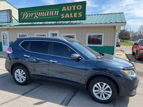 2015 Nissan Rogue for sale at Borgmann Auto Sales in Norfolk NE