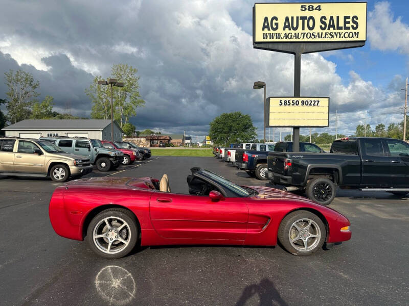 2001 Chevrolet Corvette for sale at AG Auto Sales in Ontario NY