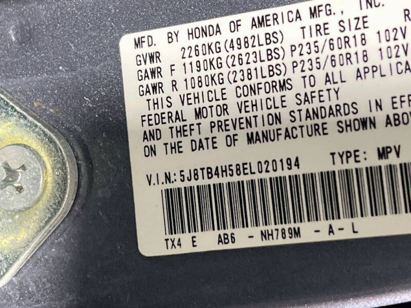 2014 Acura RDX w/Tech