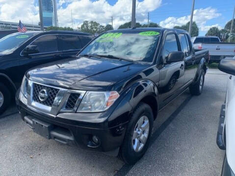 2013 Nissan Frontier for sale at DAN'S DEALS ON WHEELS AUTO SALES, INC. - Dan's Deals 4916 in Davie FL