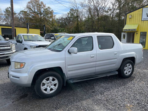 2006 Honda Ridgeline for sale at H & J Wholesale Inc. in Charleston SC