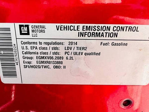 2014 Chevrolet Camaro SS