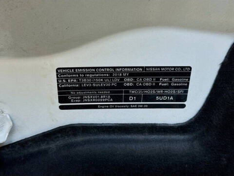 2018 Nissan Sentra SV