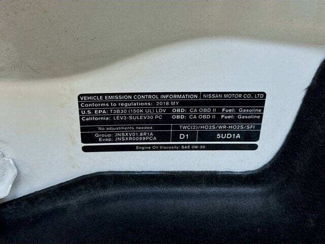 2018 Nissan Sentra SV