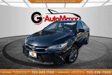 2017 Toyota Camry for sale at Guarantee Automaxx in Stafford VA