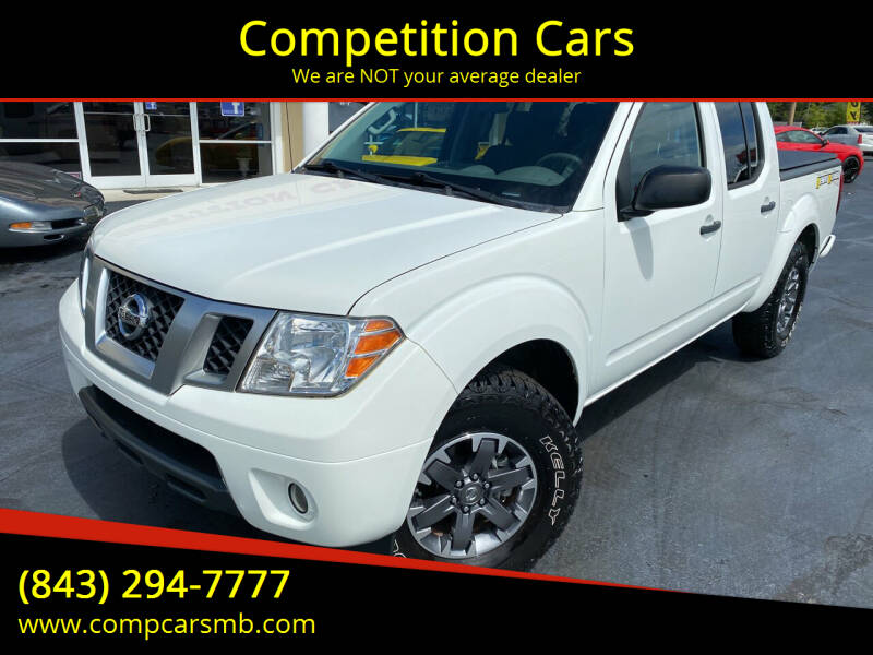 2016 Nissan Frontier for sale at Competition Cars in Myrtle Beach SC