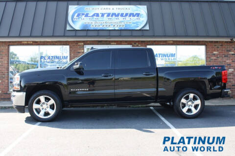 2018 Chevrolet Silverado 1500 for sale at Platinum Auto World in Fredericksburg VA