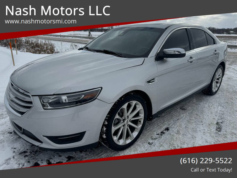 2018 Ford Taurus for sale at Nash Motors LLC in Hudsonville MI