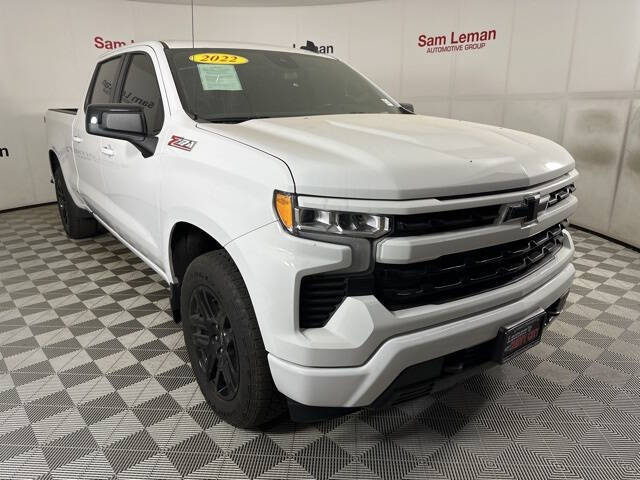 Used 2022 Chevrolet Silverado 1500 RST with VIN 1GCUDEED7NZ645388 for sale in Bloomington, IL