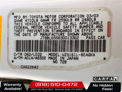 2003 Lexus GS 430