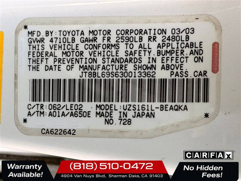 2003 Lexus GS 430