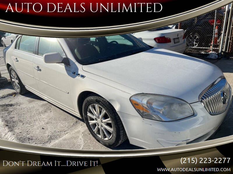 2010 Buick Lucerne for sale at AUTO DEALS UNLIMITED in Philadelphia PA