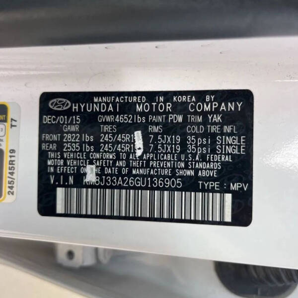 2016 Hyundai Tucson Limited