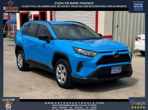 2020 Toyota RAV4 for sale at Auto Corner Inc in Dallas TX