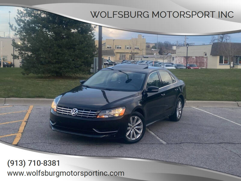 2012 Volkswagen Passat for sale at WOLFSBURG MOTORSPORT INC in Shawnee KS