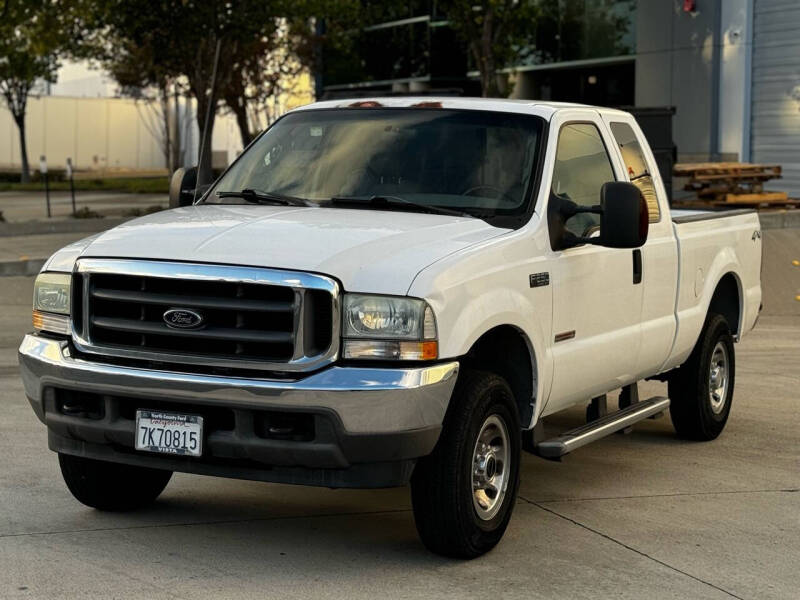 Used 2004 Ford F-250 Super Duty XLT with VIN 1FTNX21P34EC54514 for sale in San Diego, CA