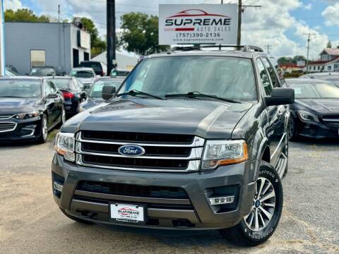 2017 Ford Expedition for sale at Supreme Auto Sales in Chesapeake VA