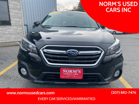 2019 Subaru Outback for sale at NORM'S USED CARS INC in Wiscasset ME