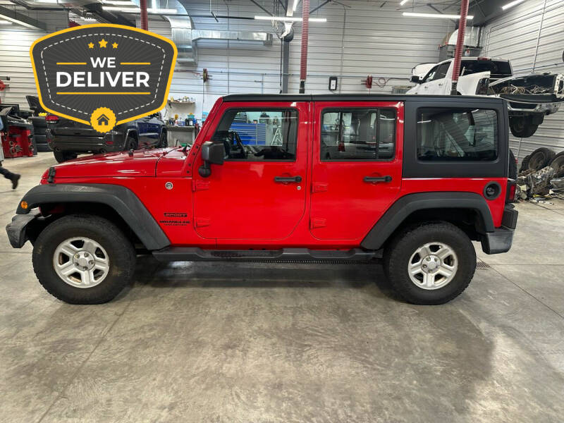 2016 Jeep Wrangler Unlimited for sale at Postal Pete in Galena IL