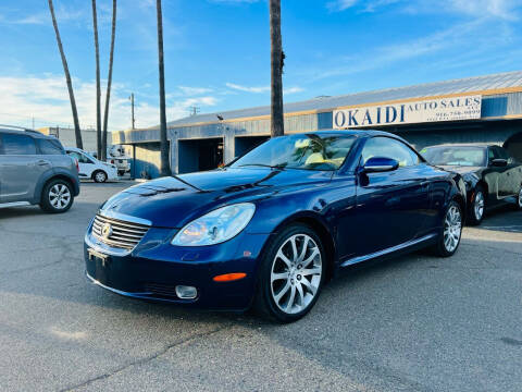 2002 Lexus SC 430 for sale at Okaidi Auto Sales in Sacramento CA