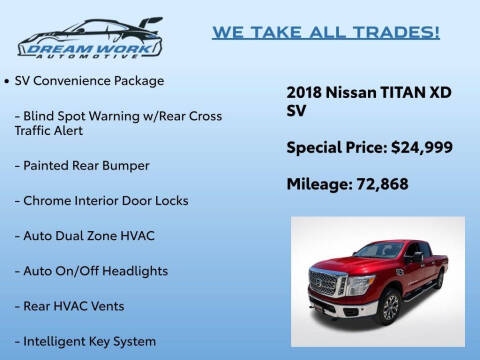 2018 Nissan Titan XD SV