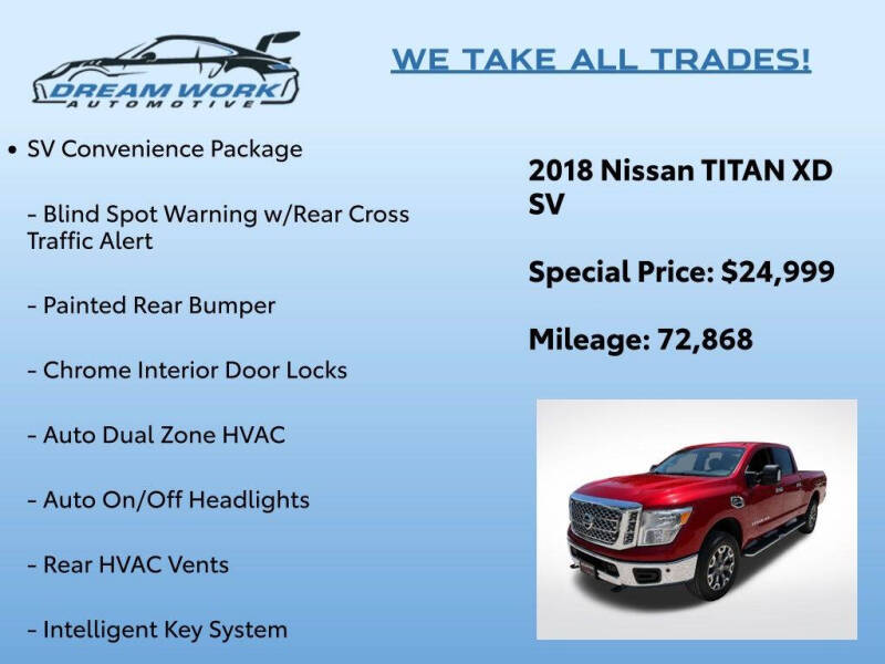 2018 Nissan Titan XD SV