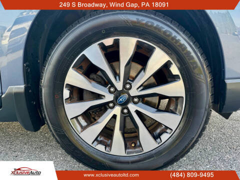 2016 Subaru Outback 2.5i Limited