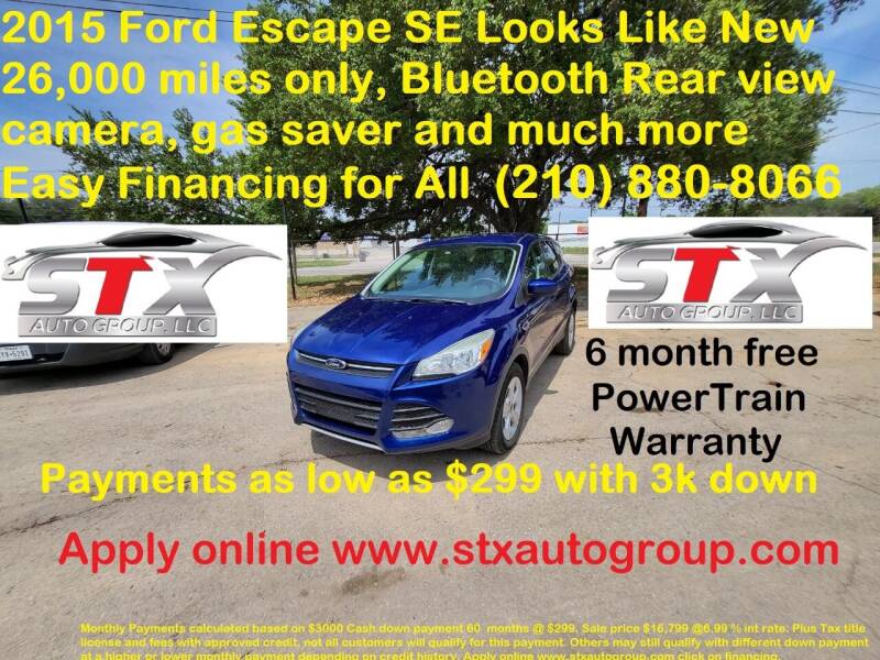 2015 Ford Escape for sale at STX Auto Group in San Antonio TX