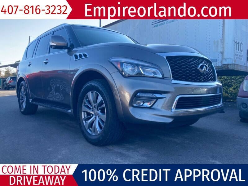 2017 Infiniti QX80 for sale at Empire Automotive Group Inc. in Orlando FL