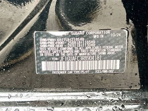 2024 Subaru Impreza Sport