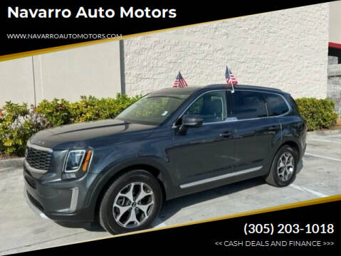 2021 Kia Telluride for sale at Navarro Auto Motors in Hialeah FL