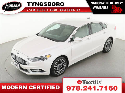 2017 Ford Fusion for sale at Modern Auto Sales in Tyngsboro MA