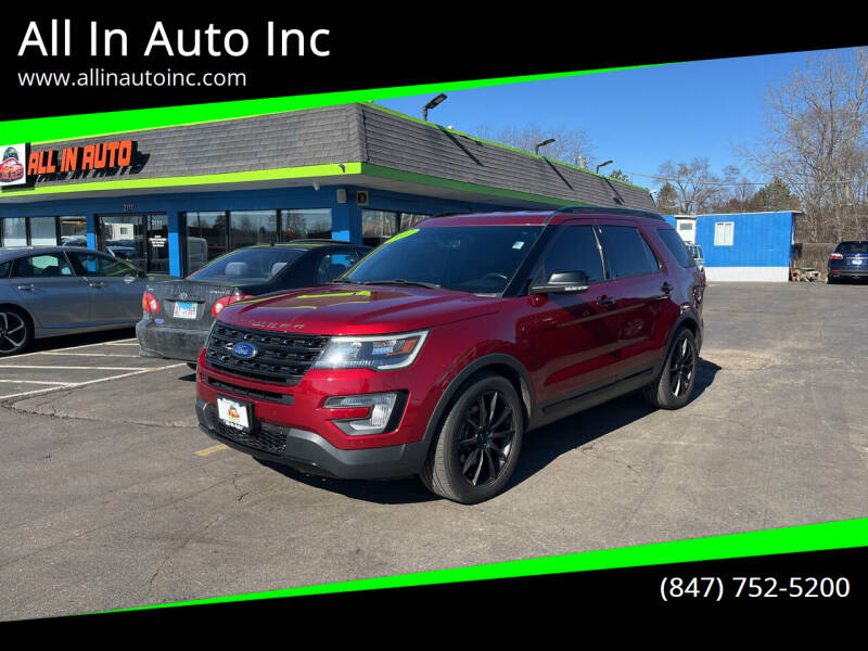 2017 Ford Explorer for sale at All In Auto Inc in Palatine IL