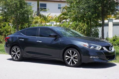2016 Nissan Maxima for sale at Buy Here Miami Auto Sales in Miami FL