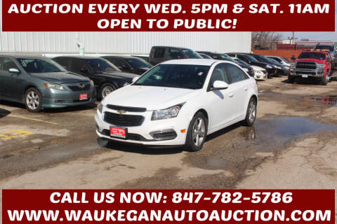2015 Chevrolet Cruze for sale at Waukegan Auto Auction in Waukegan IL